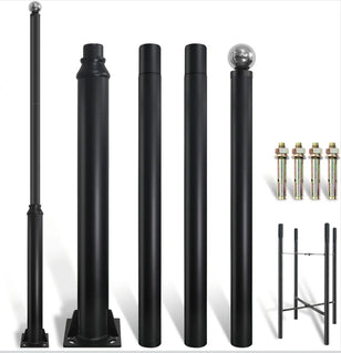 13' Steel Solar Light Pole