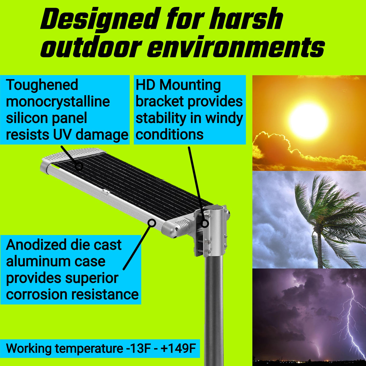 30W Solar Street light