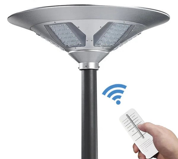 Solar courtyard light